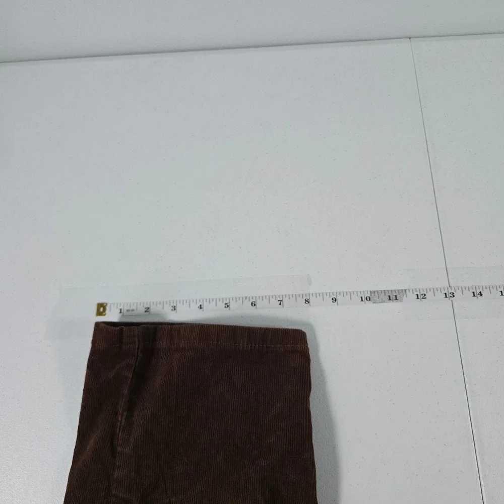 Levis 505 Regular Fit Corduroy Pants Mens 36x29 Brown Straight Leg Stretch 14004